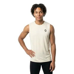 Maglietta Senza Maniche Endurance Lt Cotton White L