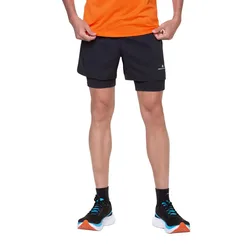 Pantaloni Corti Tech 5´´ Twin All Black L