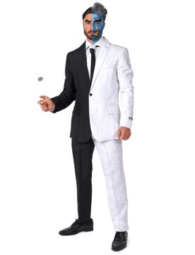 Suitmeister Double Face Joker Kostüm für Erwachsene 3-teilig