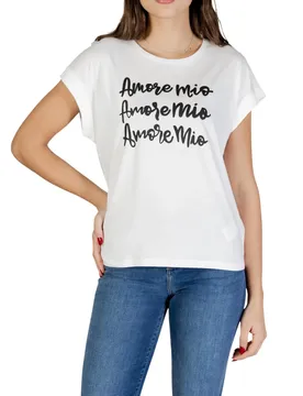 Damen T-Shirt Weiß 505583
