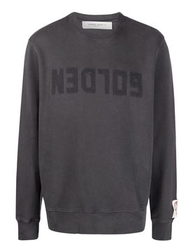 Felpa in jersey con logo