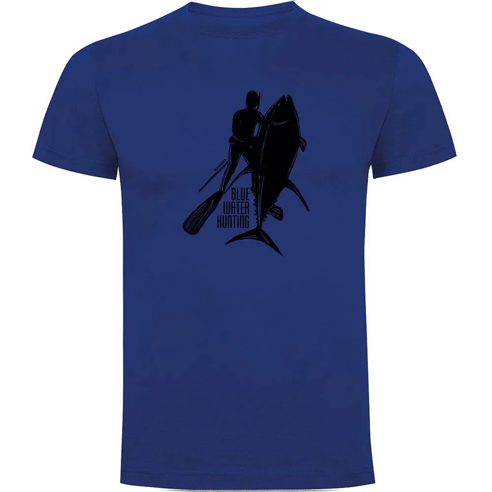 Maglietta A Maniche Corte Blue Water Hunting - Kruskis - FashionsVida