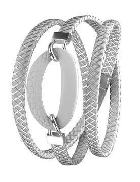 Bracelet Bm1b21 White / Silver One Size