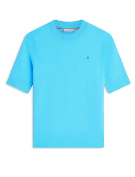 Pullover turchese XS - Tommy hilfiger - FashionsVida