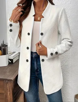 Womens Suit Blazer Banquet Jacket Double-Breasted Suit Blazer Casual Work Office Outfit Customize - Aliexpress - FashionsVida
