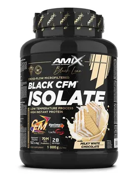 Proteina Black Cfm Isolate Whey Cioccolato Bianco 1kg