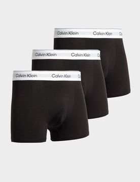 Mens Set da 3 Boxer Icon Relaxed - Nero, nero nero Uomo taglia S