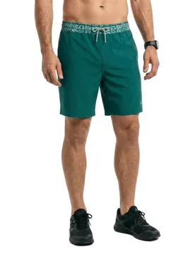 Short De Bain Pocket Print 16´´ Botanical Heat XS
