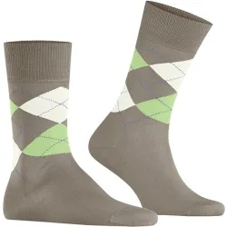Calcetín intarsia algodón de hombre