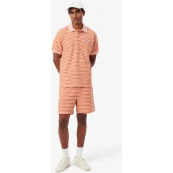 Bermudas de hombre de rayas de corte regular