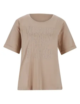 T-Shirt, Rundhals, 1/2-Arm female - 46 - FashionsVida