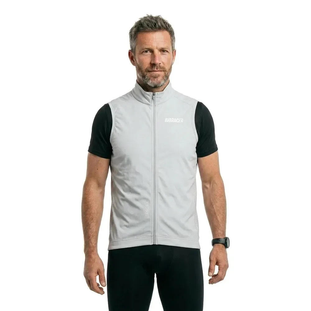 Bioracer Gilet Wind Cool Grey - Bioracer - FashionsVida