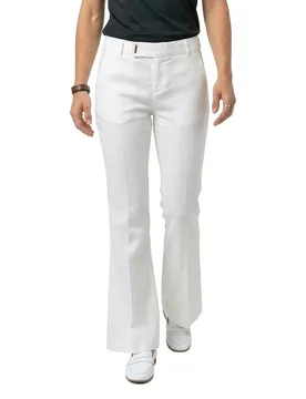 Pantaloni Chino 21010782 Flare Fit Light Pearl 32 - Salsa Jeans - FashionsVida