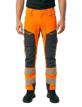 Pantalon De Travail Accelerate Safe 19079 Hi-Vis Orange / Dark Navy 54
