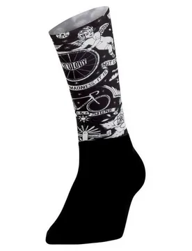Chaussettes Longues Velo Tattoo Aero