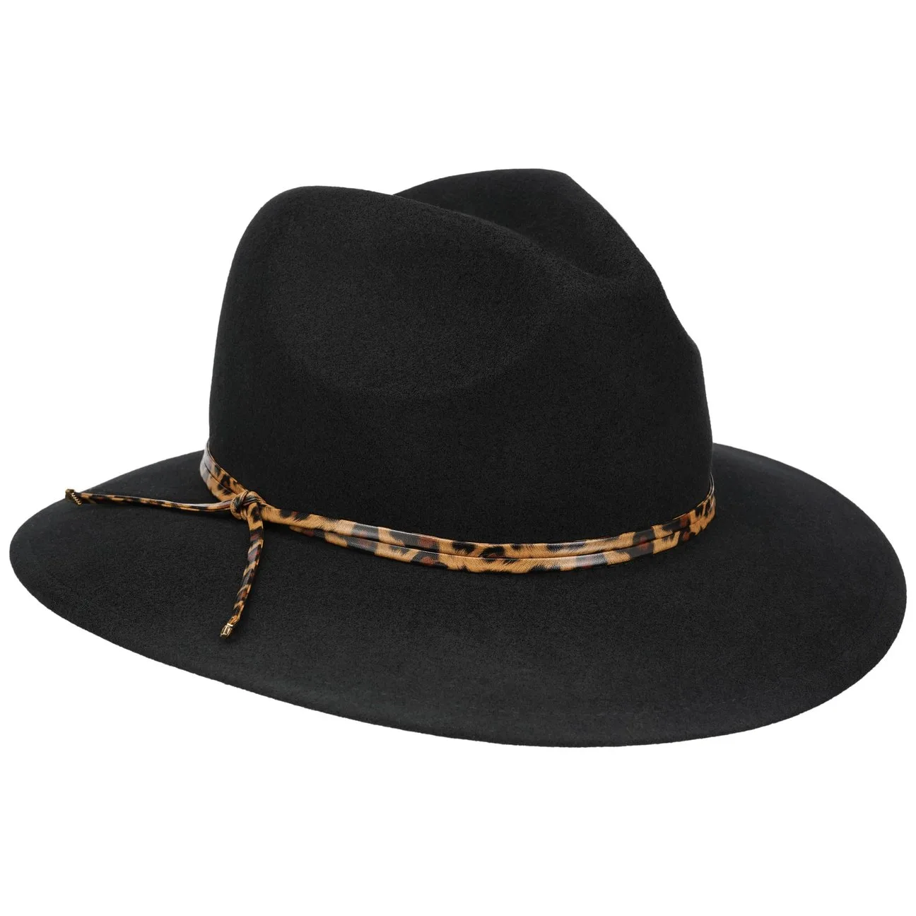 Manaleo Wool Felt Fedora Hat by - black - Damen - Size: One Size - Seeberger - FashionsVida