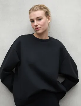 Sudadera de mujer de manga larga y cuello redondo - Ecoalf - FashionsVida