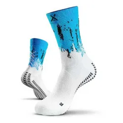 Padel Socks White / Sky Blue UK 7.5-11