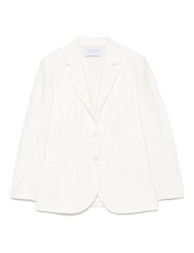 Giacca blazer di miscela di cotone