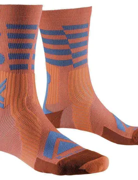 Calzini Gravel Perform Merino Crew Sunset / Twyce Blue