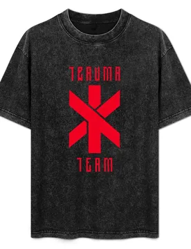 Cyberpunk Trauma Team T-Shirt Graphic Print Short Sleeve T-Shirt - Aliexpress - FashionsVida