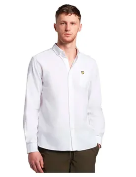 Camicia A Maniche Lunghe Oxford White XL