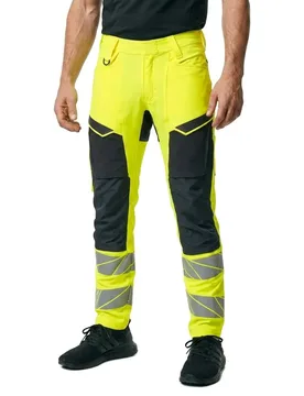 Pantalon De Travail Accelerate Safe 19479 Hi-Vis Yellow / Dark Navy 44 - MASCOT - FashionsVida