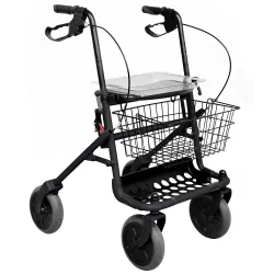 Rollator Actimo Basic, klappbar von grau