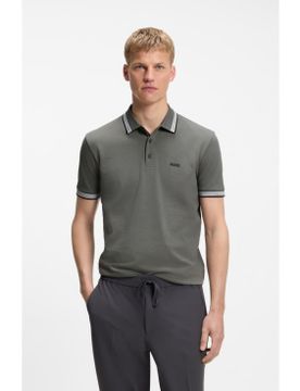 Para hombre. 50469055 Polo Paddy (L), Casual, Algodón, Manga corta