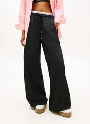 PANTALONE JOGGERS LARGHI CON LOGO RIPETUTO S