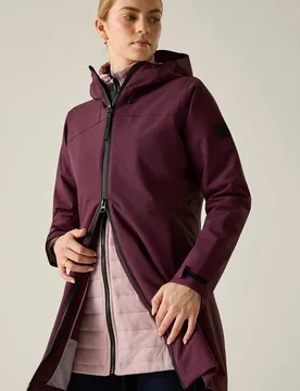 Women's Denbury Waterproof 3 in 1 Jacket in Purple Size: 8 - Purple - Size: 8 - Regatta - FashionsVida