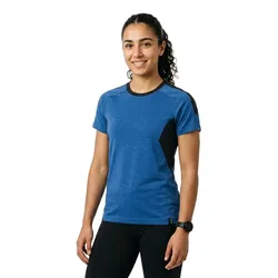 T-shirt à Manches Courtes Accelerate 18392 Azure Blue / Dark Navy 5XL