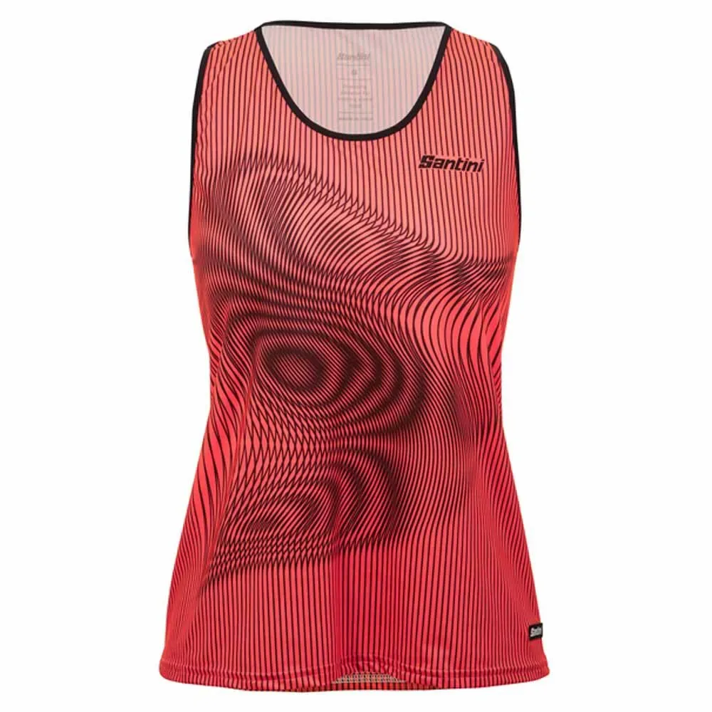 Maglietta Senza Maniche Vortex Grenadine - Santini - FashionsVida