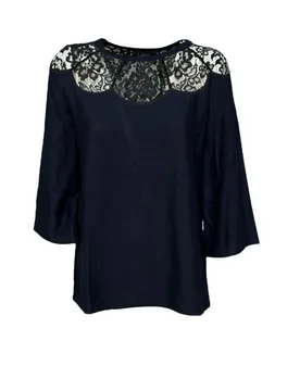 Maglia Donna W81T8026470 - - blu - Clips - FashionsVida