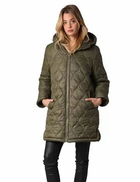 Cappotto Edwina Dark Khaki L