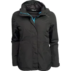 Agnes Damen Regenjacke, schwarz 48