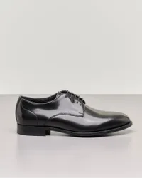 Scarpa derby blu notte in pelle
