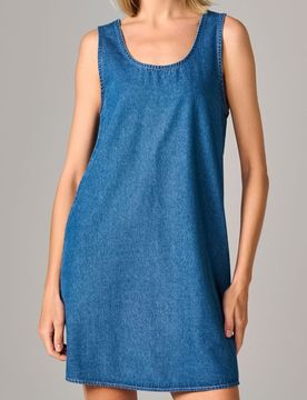Sinsay - Vestito in denim - blu