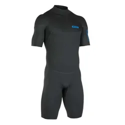 Shorty à Manches Courtes Avec Fermeture éclair Dans Le Dos Base 2/2 Mm Black 50/M