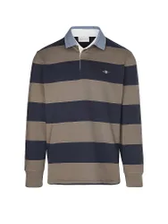 Gant Camiseta de rugby marrón L