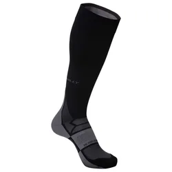 Pulse Sock Min Long Socks Black / Grey EU 39.5-42.5 Men,Women