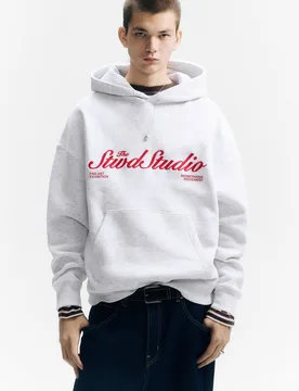 Stwd Studio Hoodie (Size: ) - Pull&bear - FashionsVida