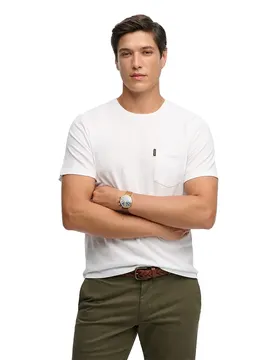 T-shirt à Manches Courtes Classic Essential Pocket Optic S