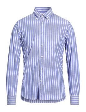 XACUS Hemd Herren Blau S Herren