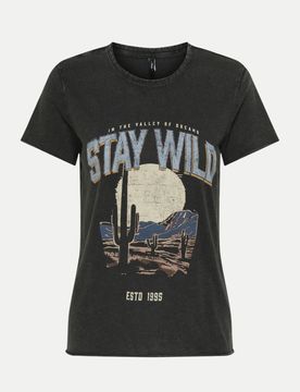 Only T-Shirt Lucy Schwarz XL