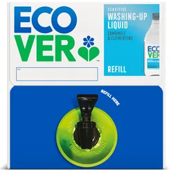 Washing Up Liquid Refill Bag in a Box - Camomile & Clementine - 15L