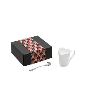 Tee Set 2-tlg. Edelstahl / Porzellan silber baby - Alessi - FashionsVida