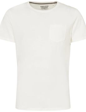 T-shirt bianca con taschino 20716515