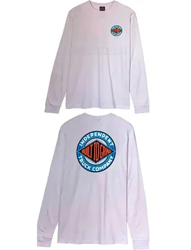 T-shirt à Manches Longues Btg Summit Union White M - Independent - FashionsVida