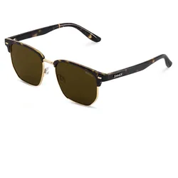 Lunettes De Soleil Polarisées Dusk Shiny Tortoise Brown Sintec Brown/CAT3 Homme